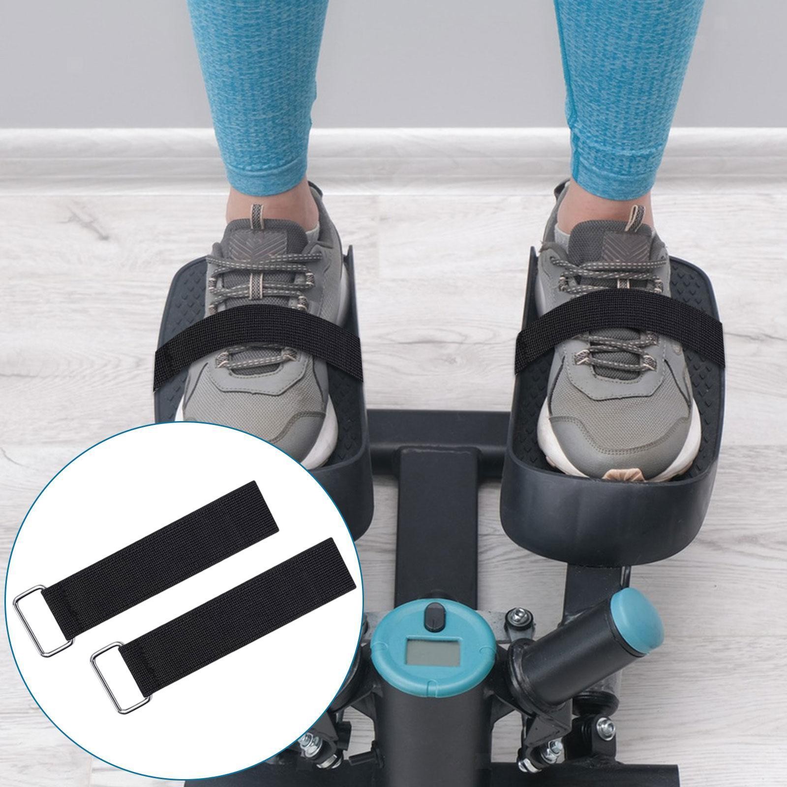 2x Pedals Straps Leg Training Parts Convenient Under Desk Pedal Straps for