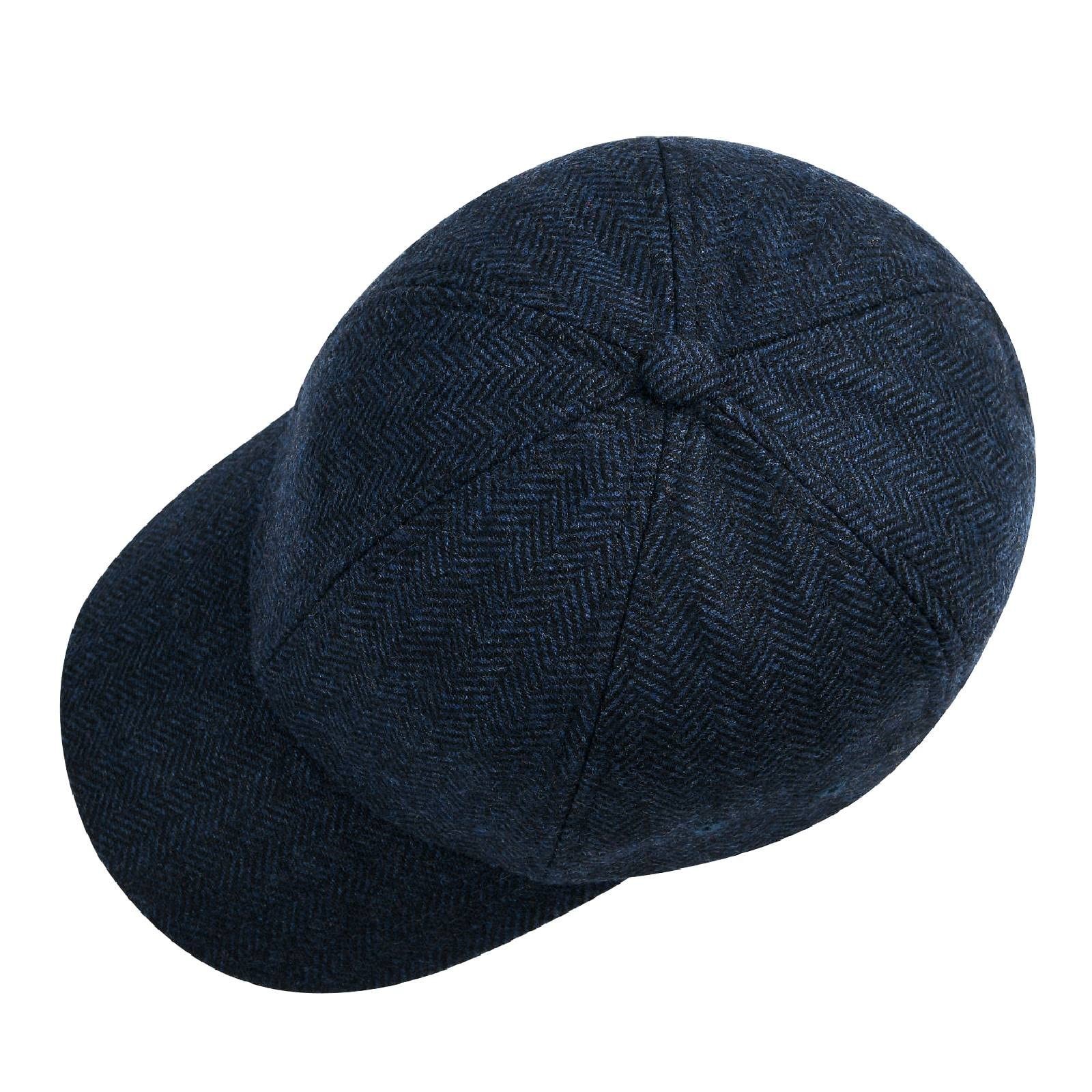 BOTVELA Wool Baseball Cap for Men Adjustable Unstructured Tweed Hat One Size