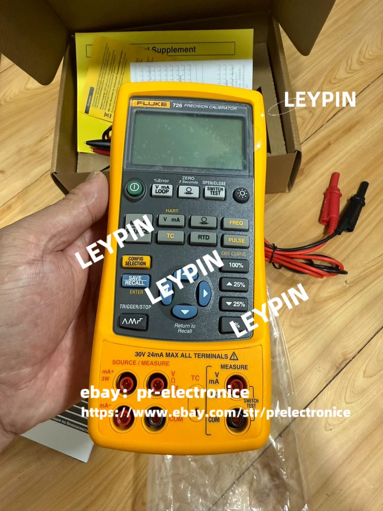 95%NewFluke 726 Multifunction Process Calibrator Calibrated /stock#pr