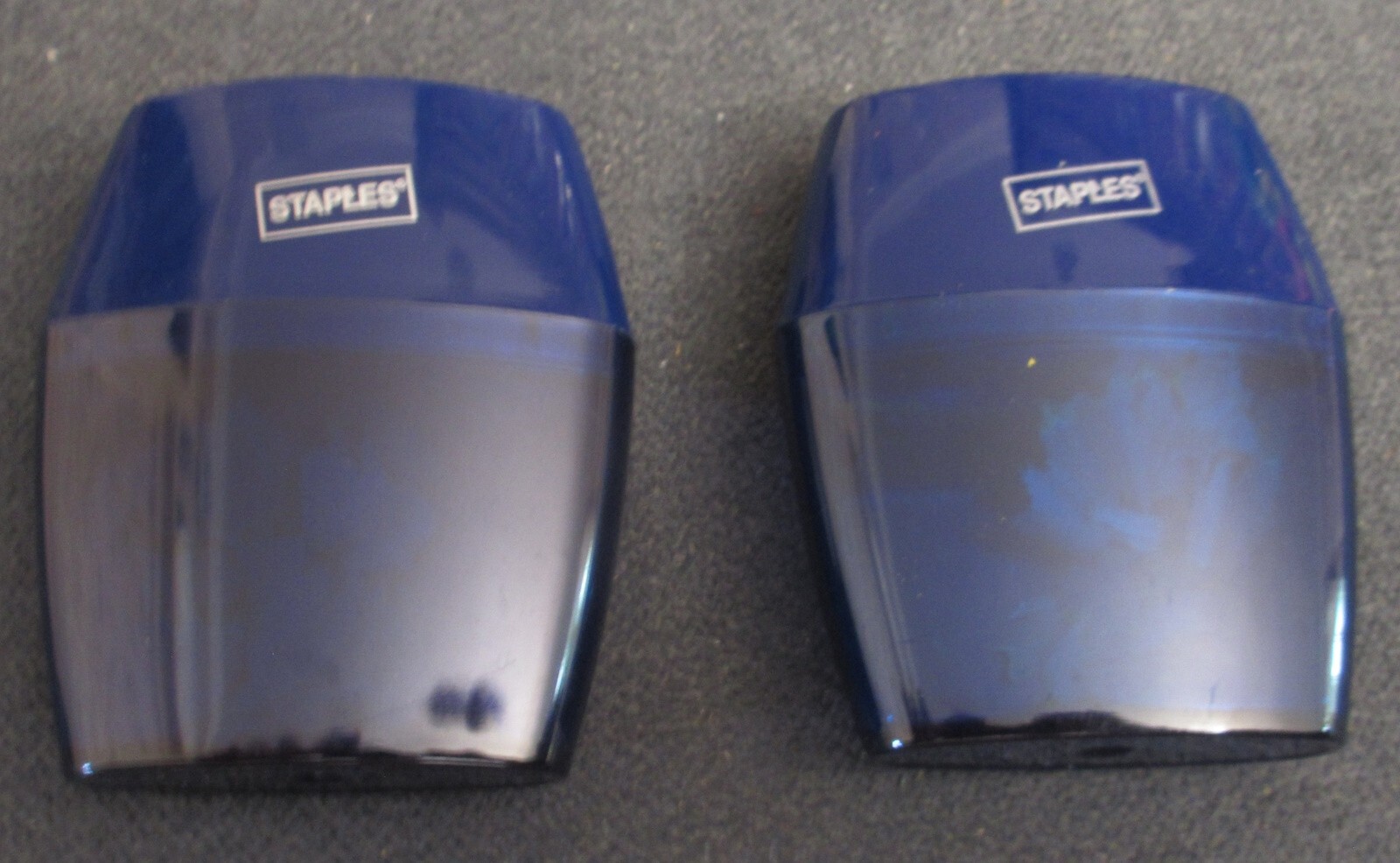 2 Staples Manual Double Hole Pencil Sharpeners