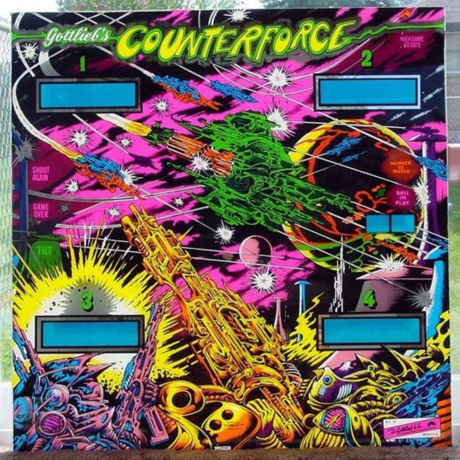 COUNTERFORCE - NON GHOSTING Lighting Kit custom SUPER BRIGHT PINBALL LED KIT