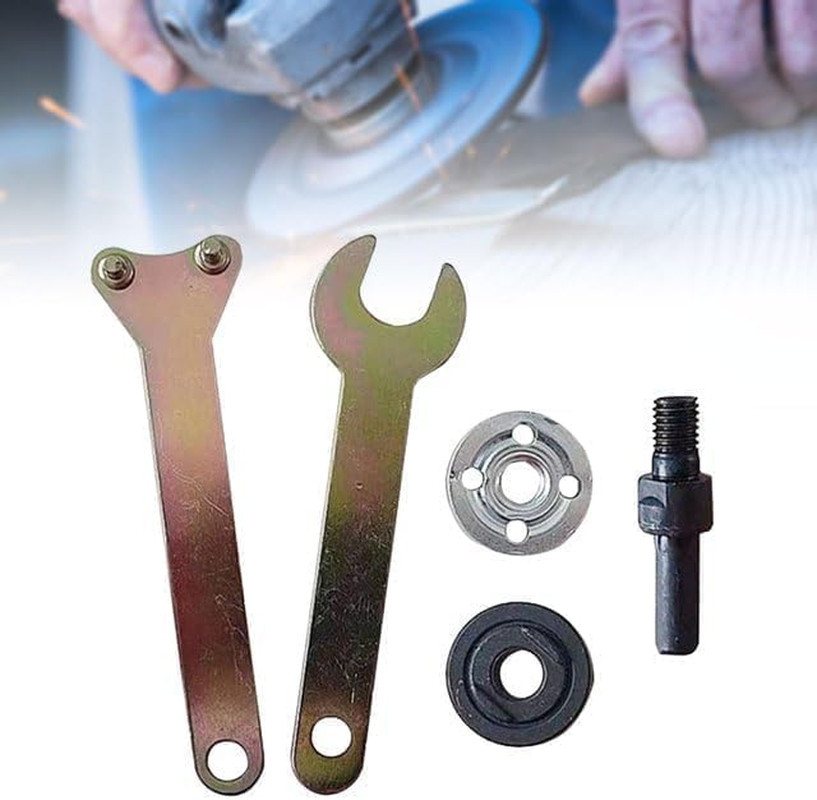 1Set 5 in 1 Electric Drill Conversion Angle Grinder Adapter Connecting Rod Ki...