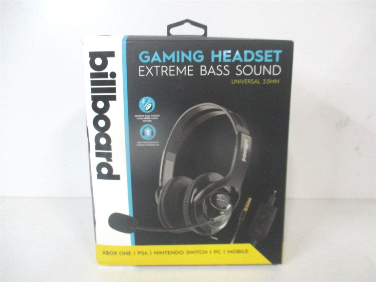 Billboard Extreme Bass Sound Gaming Headset for Nintendo Playstation and More