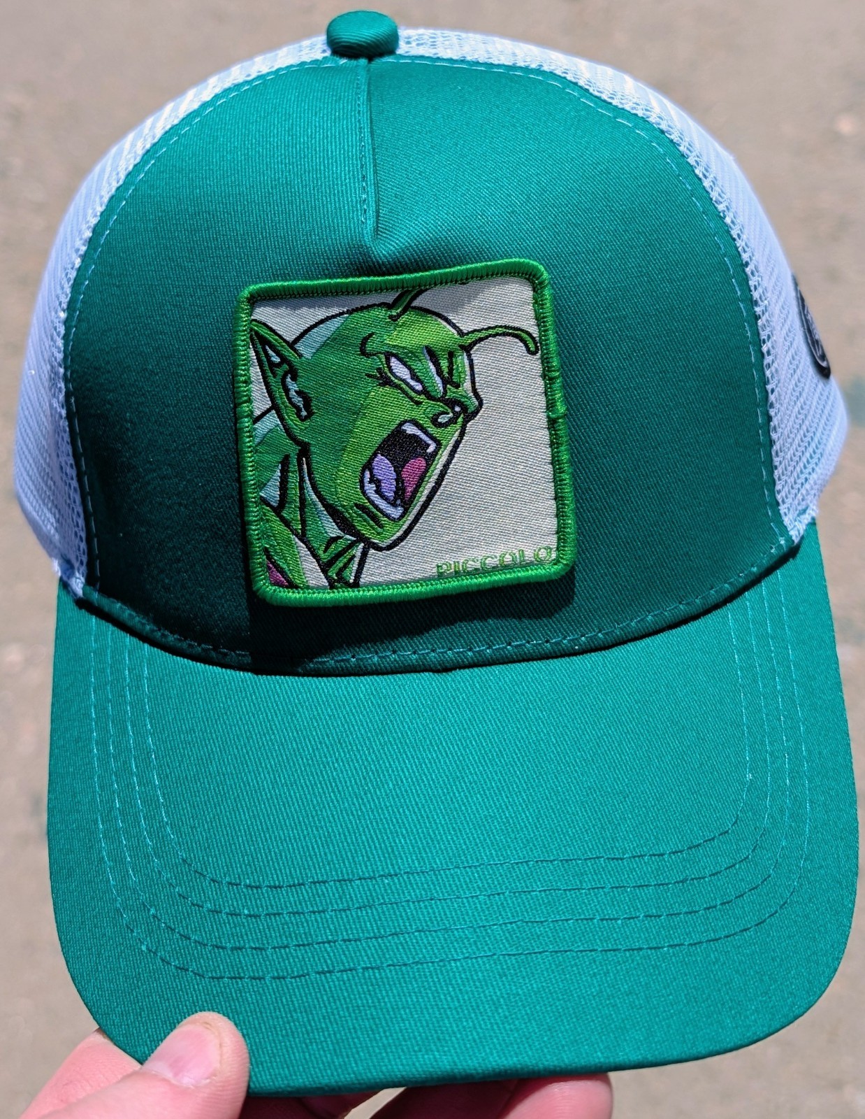DBZ Green Piccolo Hat - Dragon Ball Z Piccolo Snap Back Trucker Hat/Cap - NEW