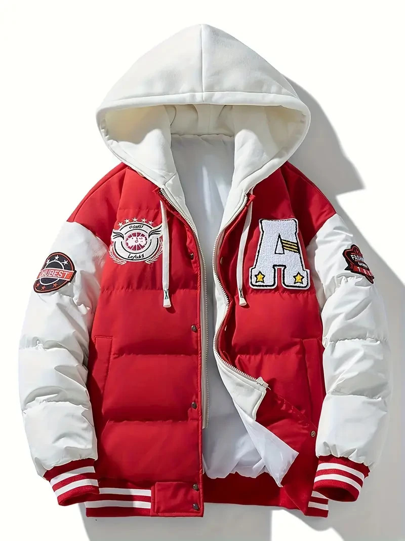 Men Plus Size Padded Jacket Coat Fashion Casual Heavyweight BIG Size  6XL