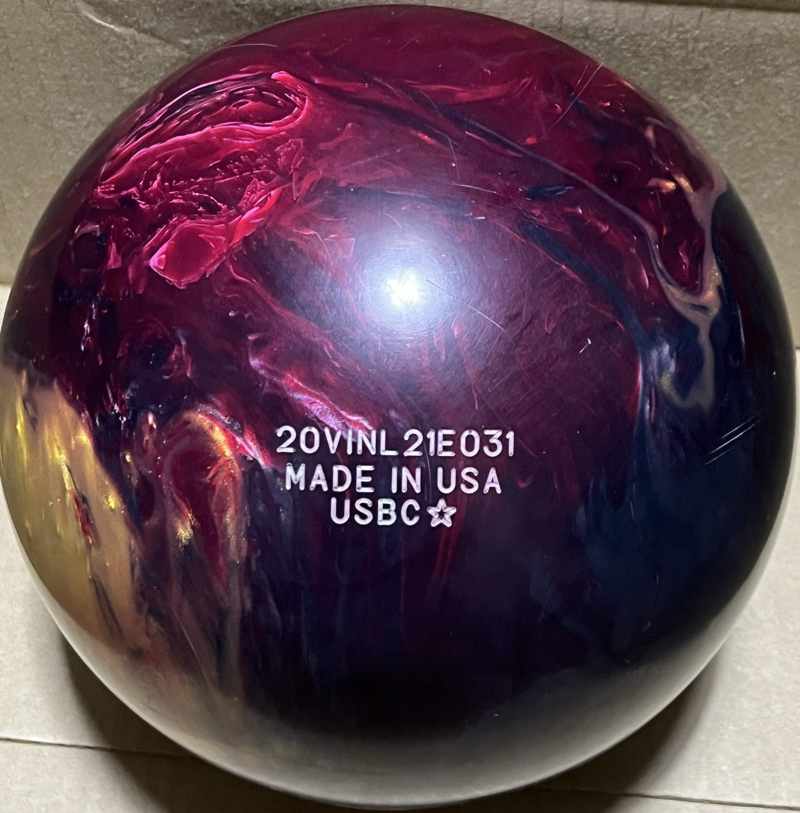 Storm Incite 15 lb Bowling ball Used
