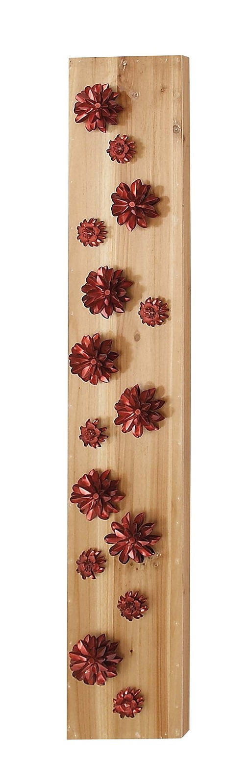 Deco 79 53388 Wall Decor, Copper, Light Brown