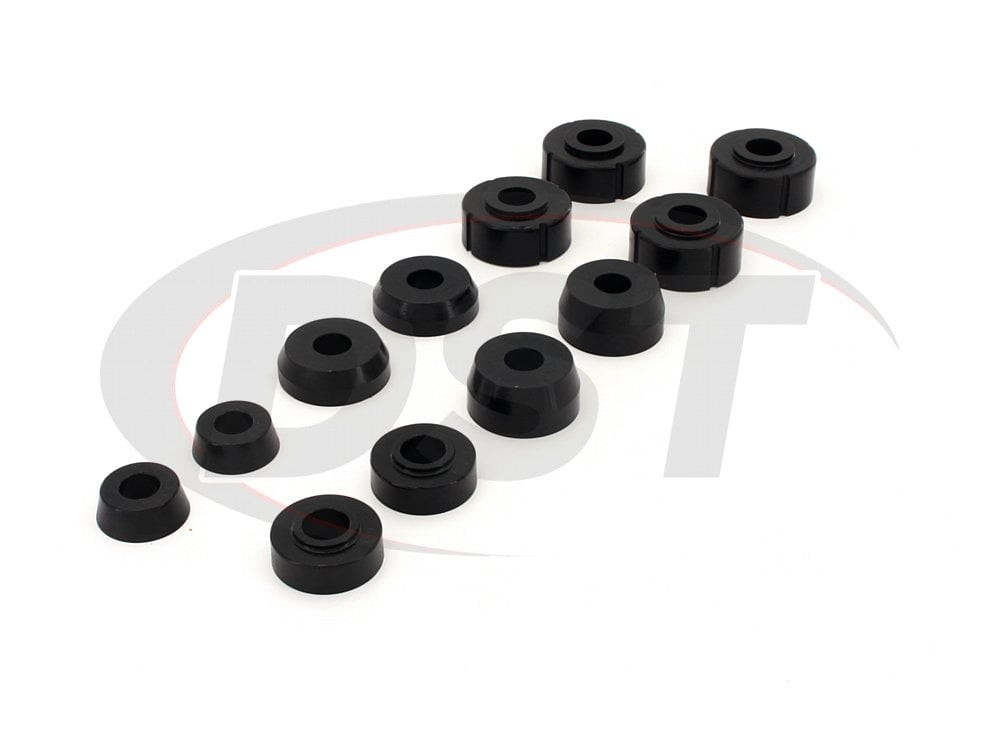 Prothane Body Mount Black Bushing Kit FOR 66-79 Ford F100 F150 F250 F350
