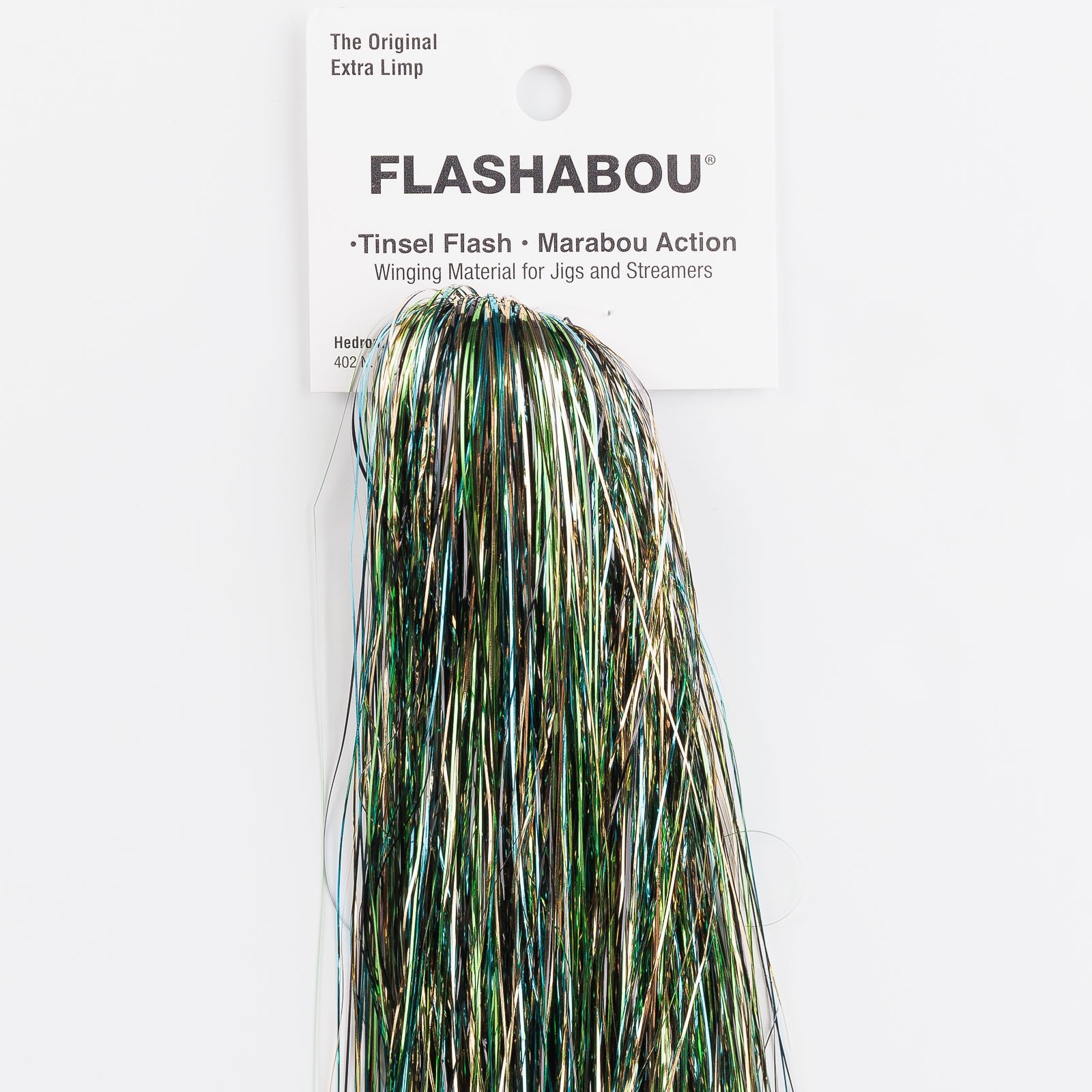 Hedron Flashabou Tinsel Flash - Bullfrog - Free Shipping Options