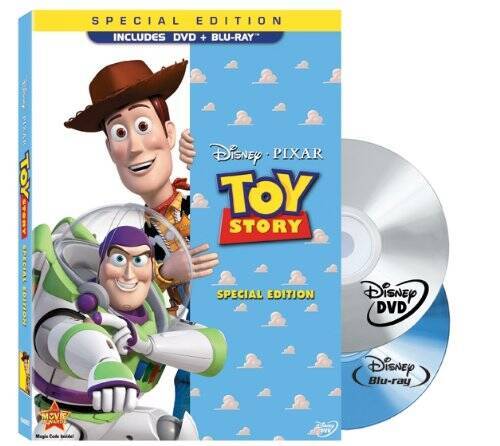 Toy Story (Two-Disc Special Edition Blu-ray/DVD Combo w/ DVD Packaging) - GOOD