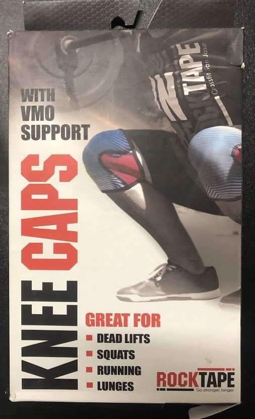 RockTape Knee Caps, 2-Pack, Competition Grade XS (BRAND NEW)