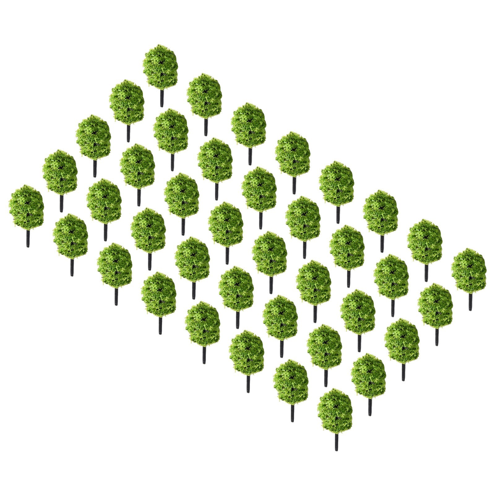 Scenery Model tree Plastic Decoration Accessories Landscape 40Pcs Train Useful