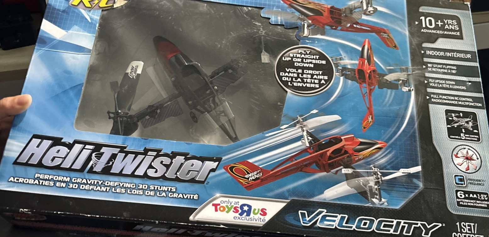 Air Hogs/ RC Heli Twister NEW