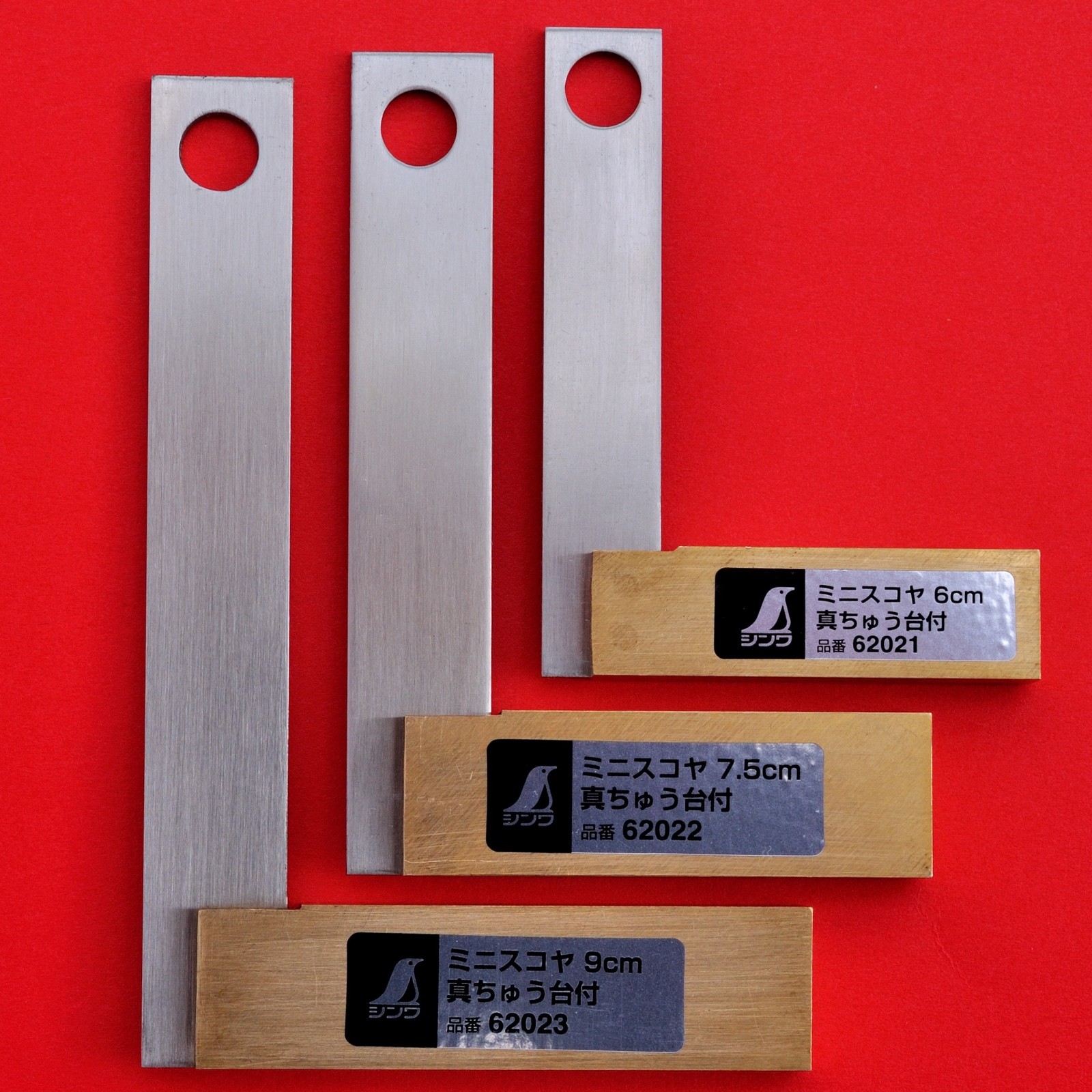 SHINWA Minisukoya Square measurement Brass Stainless steel 62021 62022 62023