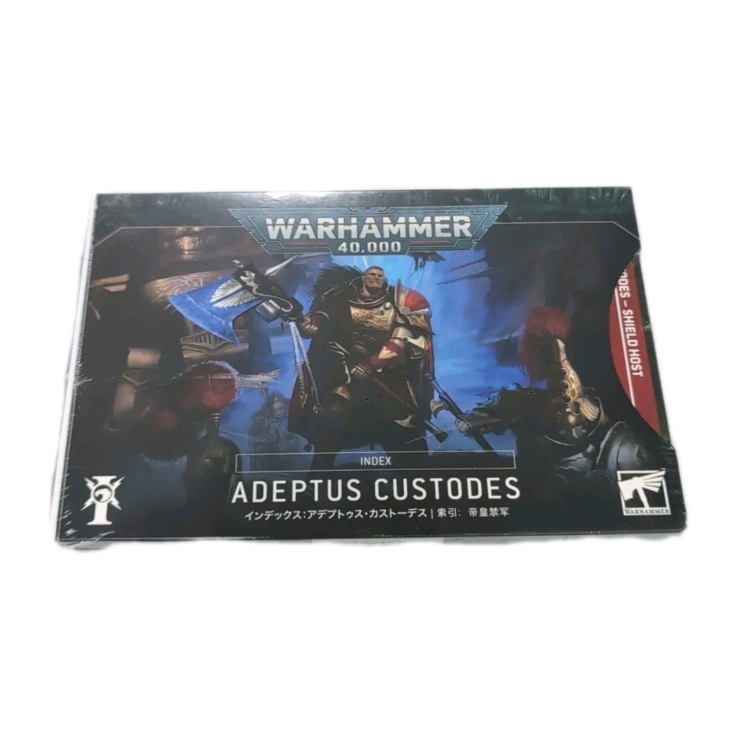 Warhammer 40,000 40K Index: ADEPTUS CUSTODES New in shrink