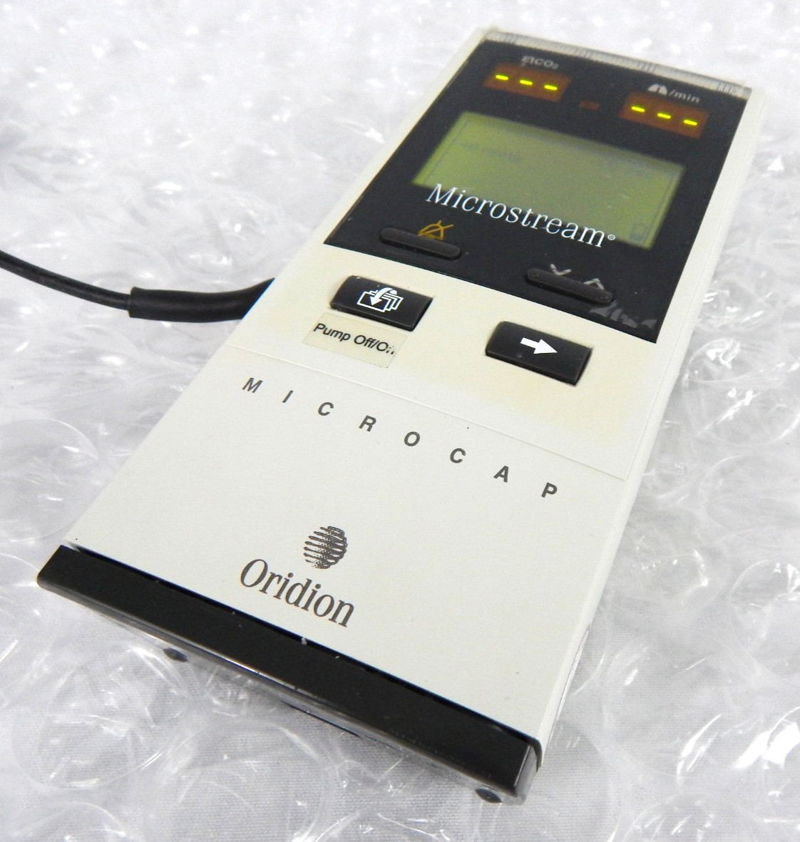 ORIDION MICROCAP HANDHELD CAPNOGRAPH S/N 450