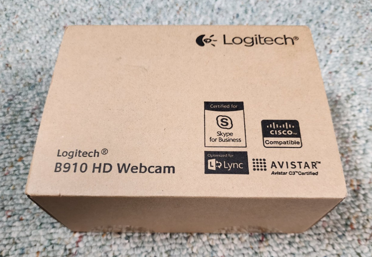 Logitech B910 HD Webcam NEW IN BOX