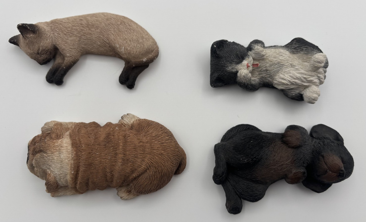 Lot of 4 Sandicast Sandra Brue - Bully, chopstick, deamer, yawner