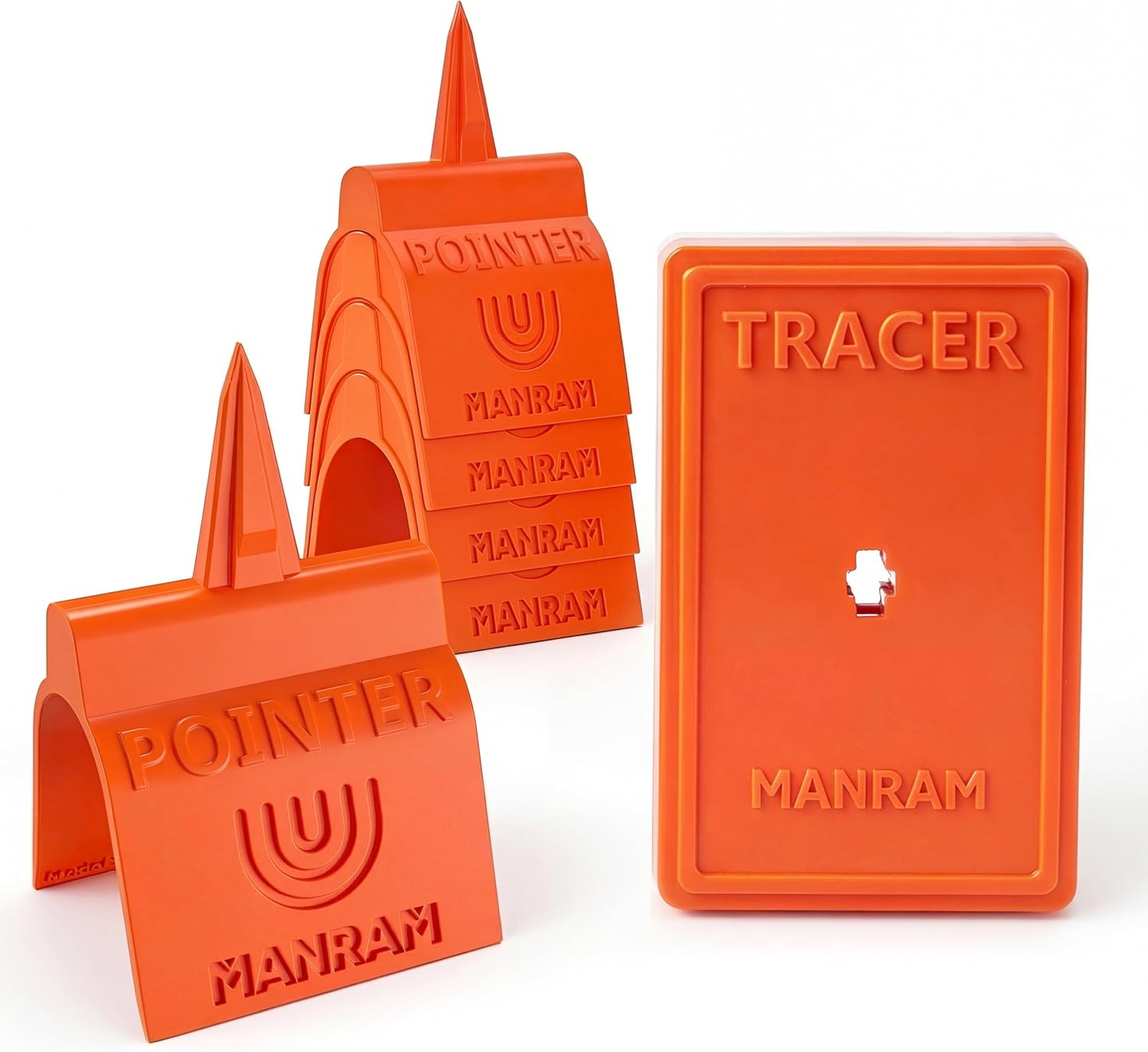 Drywall Outlet Marker Set of 5 - Drywall Electrical Box Locator & Tracer Tool, O