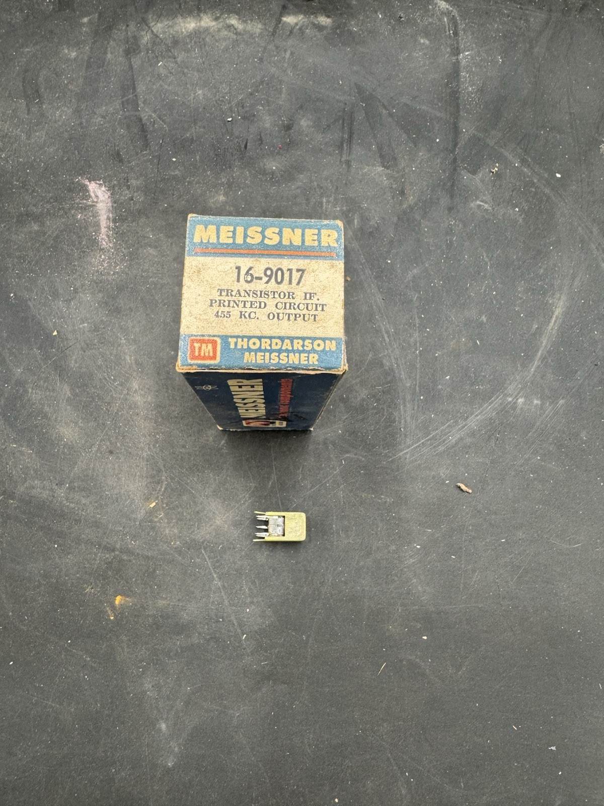 thordarson meissner 16-9017 transistor radio 455kc output transformer
