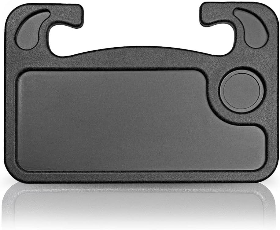 Car Food Table Steering Wheel Tray Black