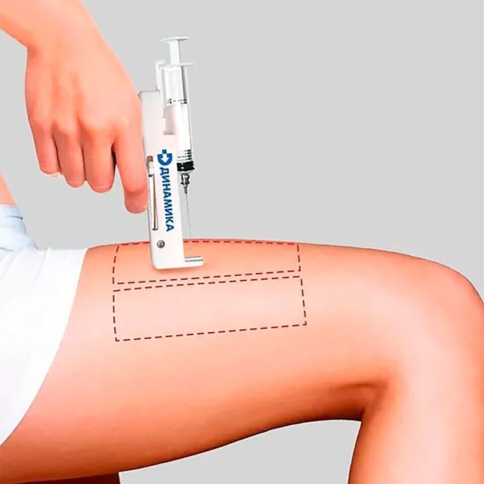 Refillable automatic self-injector for 3ml 5ml syringes, automatic...