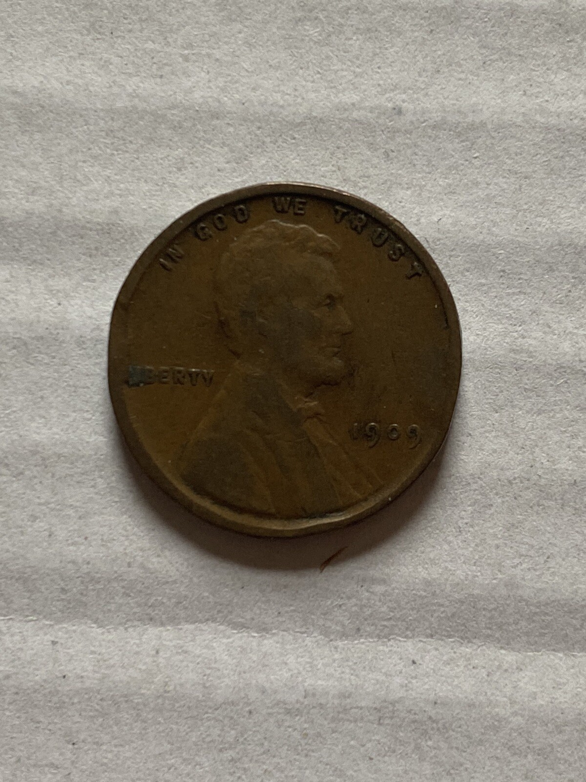 1909 V.D.B. Penny