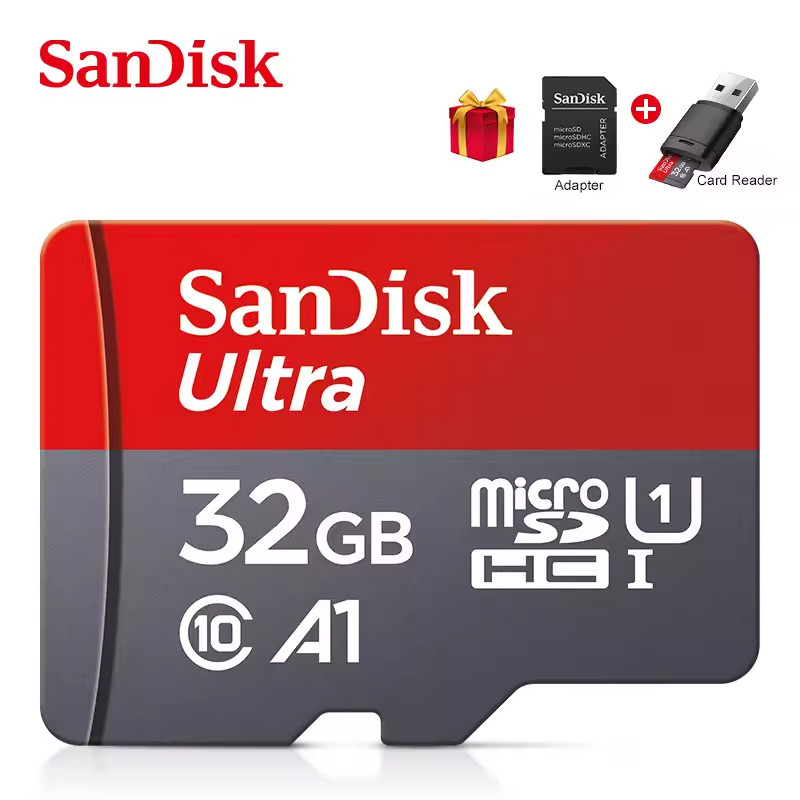 SanDisk 32GB 32G Ultra Micro SD HC Class 10 TF Flash SDHC Memory Card mobile
