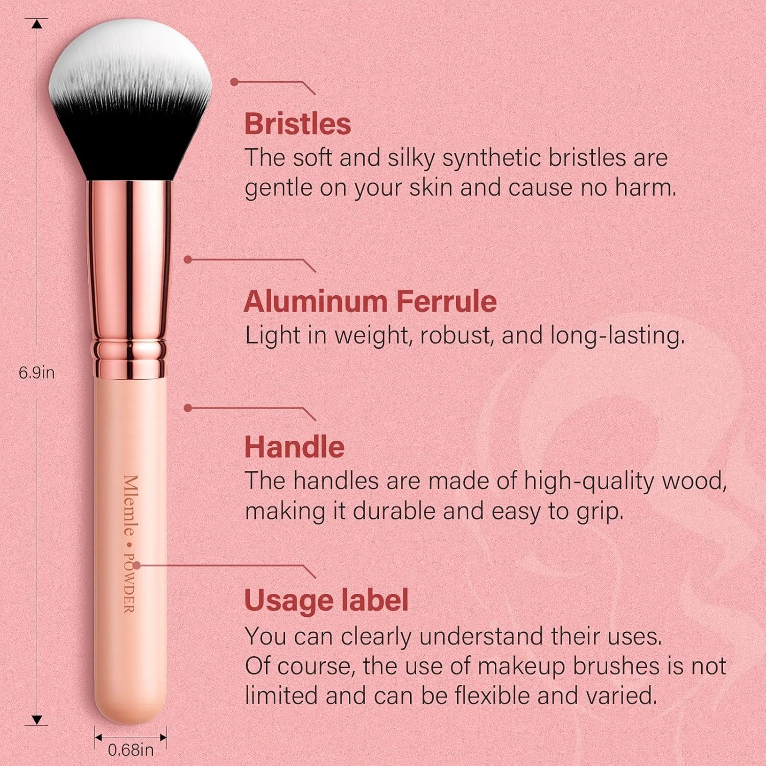 Makeup Brushes Set, Professional 26 Pcs Makeup Kit, Include Foundation Powder B