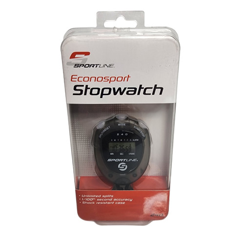 Sportline Econosport 240 Stopwatch NEW Sealed Sports Track Running Racing