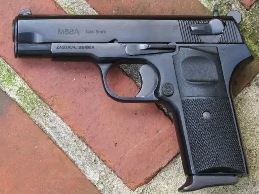 Custom Grips Zastava Model M88A 9mm Black
