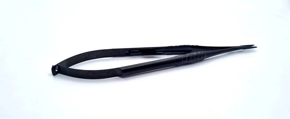 Micro Needle Holder 17.5 cm Black
