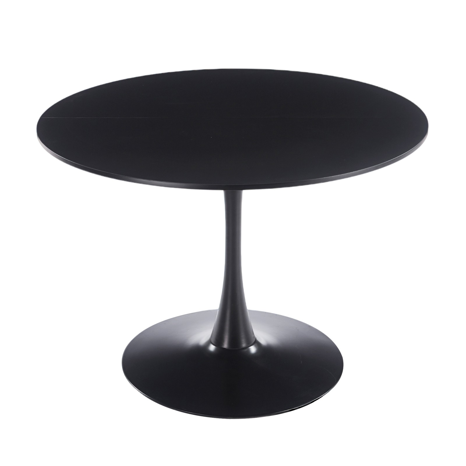 Round Tulip Dining Table 42'' Kitchen Table Pedestal Dining Table w/ MDF Top