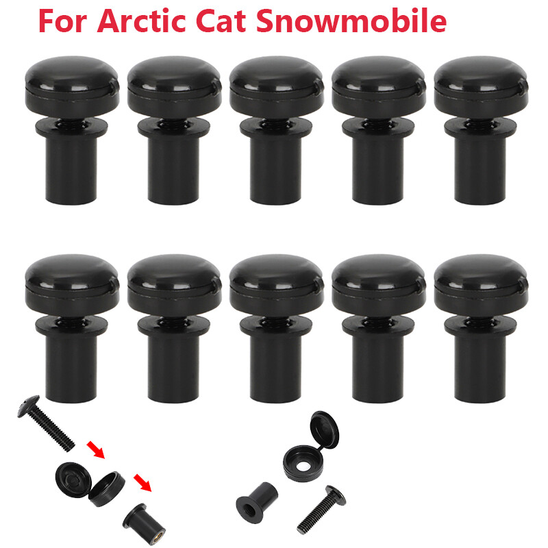 For Arctic Cat Snowmobile Windshield Hardware Mounting Kit Screw, Expansion Nuts