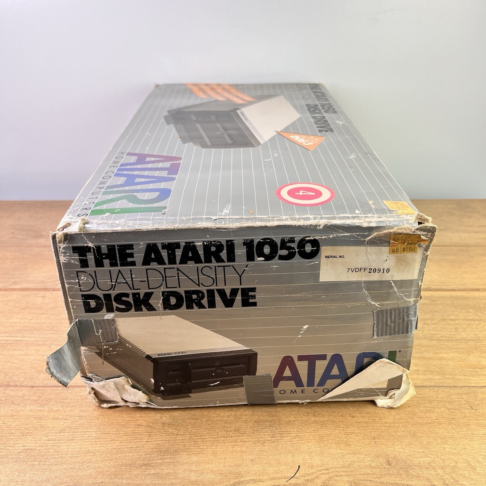 Atari 1050 5.25" Floppy Disk Drive (Power cables) Complete w/Original Box