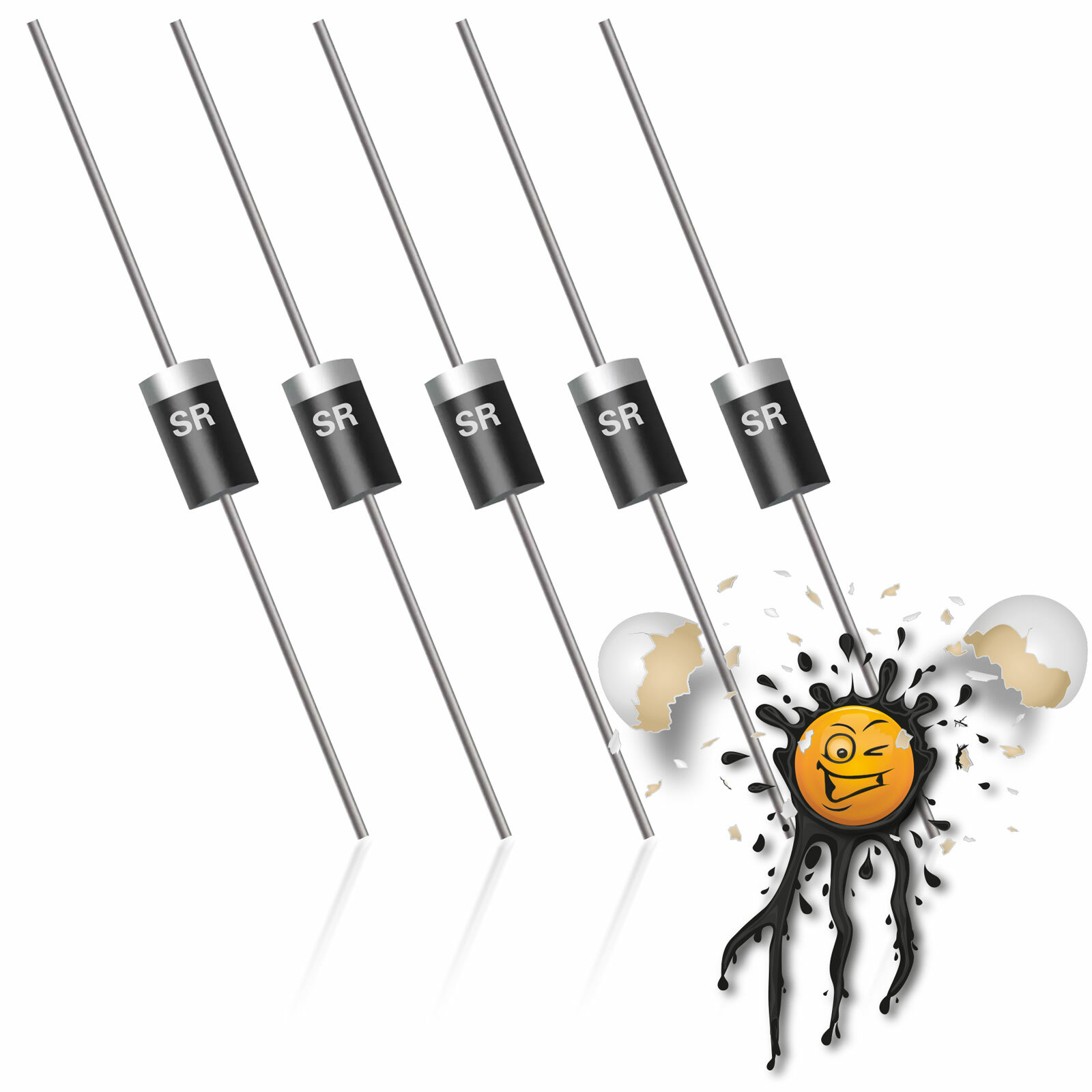 5x Schottky Rectifier Diode SR240 SR2100 SR3200 SR5100 SR5150 SR5200 SR540 SR560