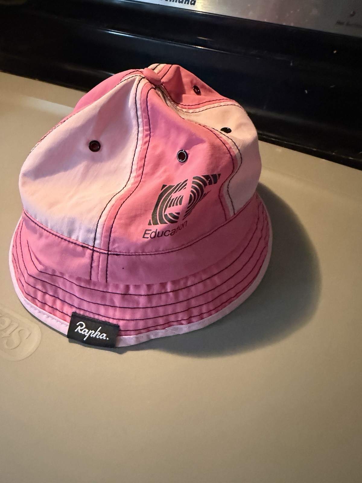 Rapha EF Education Pink Bucket Hat - One Size Very Good Condition