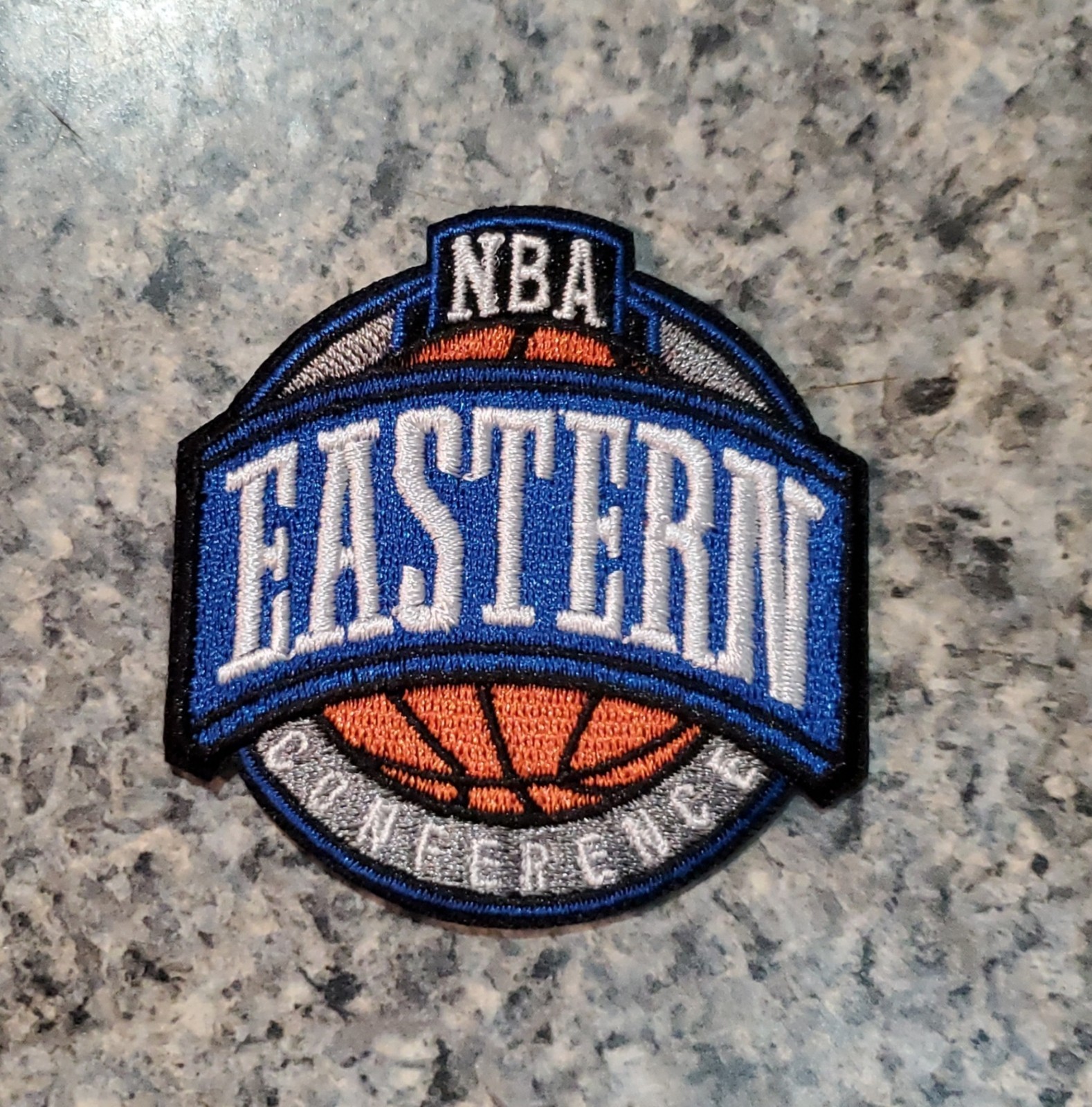 NBA Eastern Conference Patch. Embroidered. Iron On 2.5"x2.5"