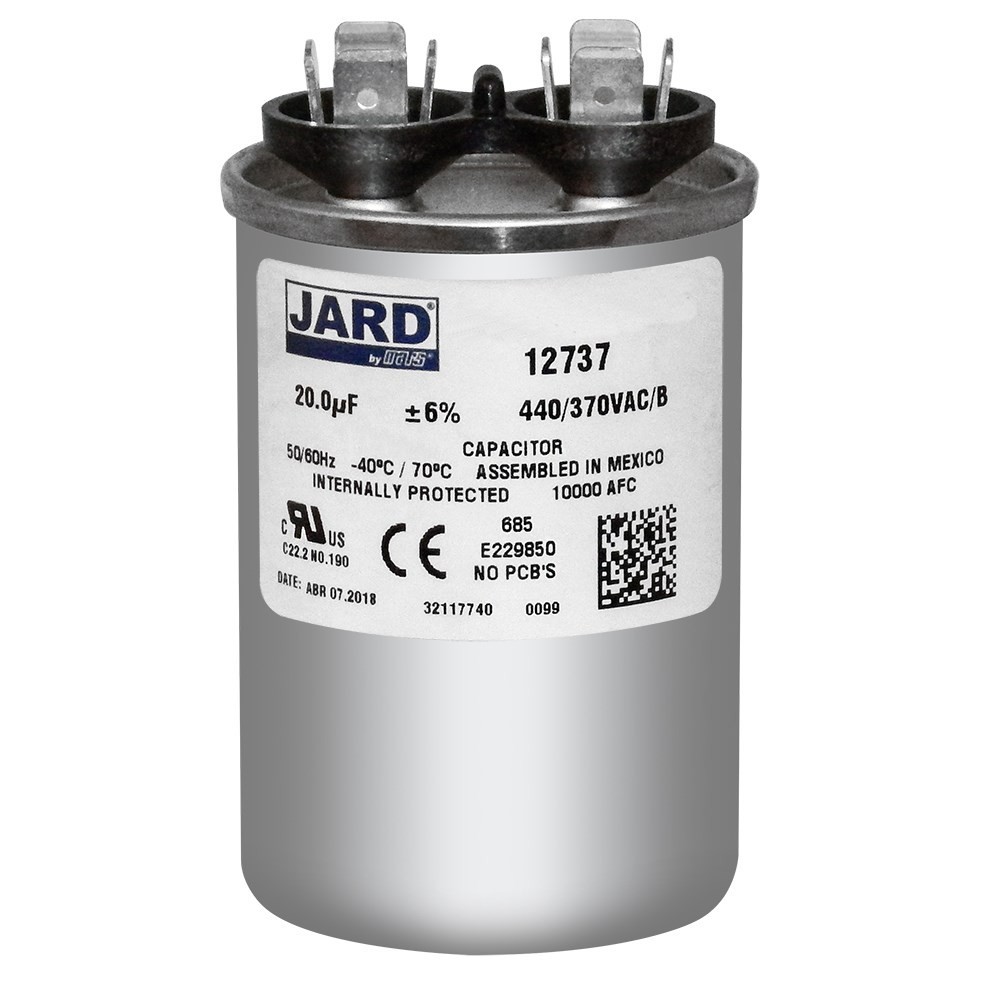 20 uf/MFD 370-440 VAC volts Round Run Capacitor 50/60 Hz -Lot-1