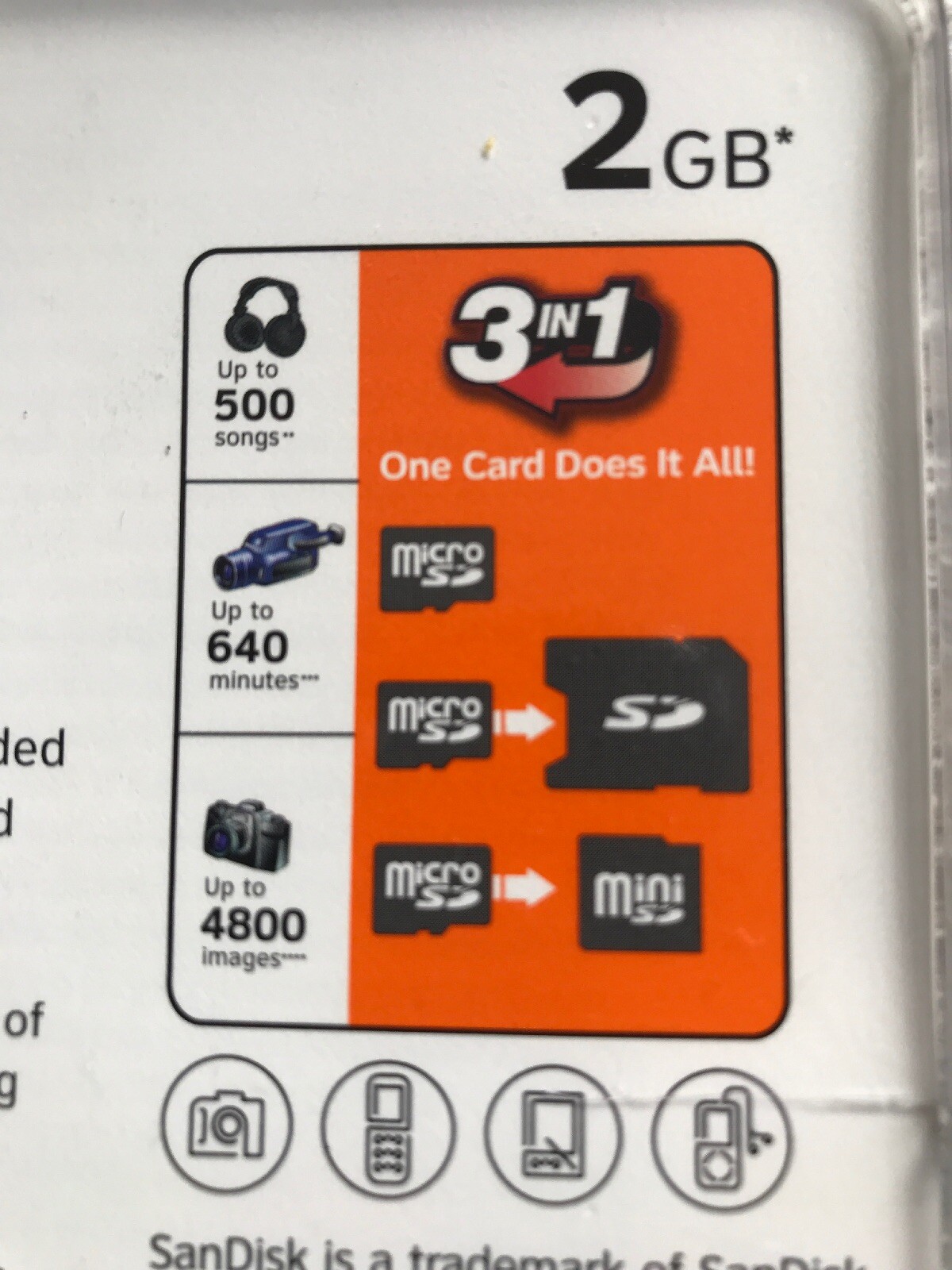 Sandisk Universal Micro SD Mobile Memory Kit NEW Retails for $39.99 AT&T