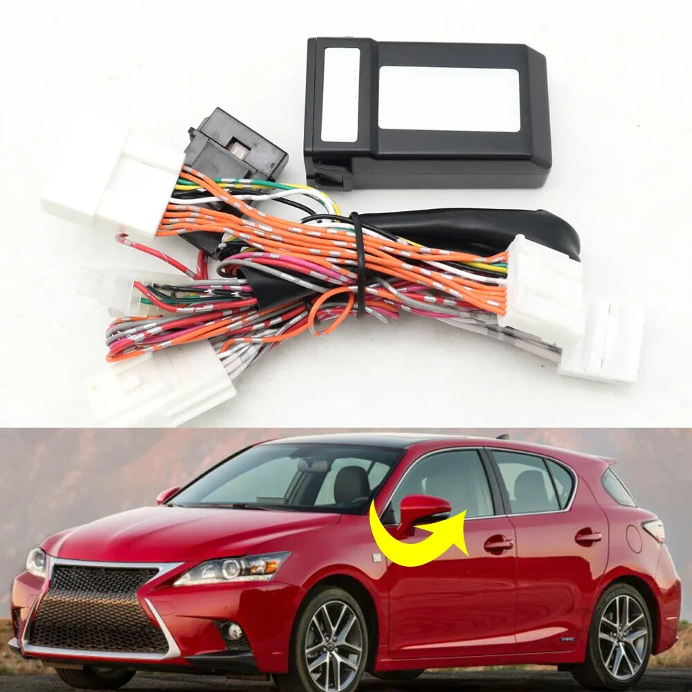 Auto Electric Side Rearview Mirror Fold Unfold Module For Lexus CT200h 2011-2023
