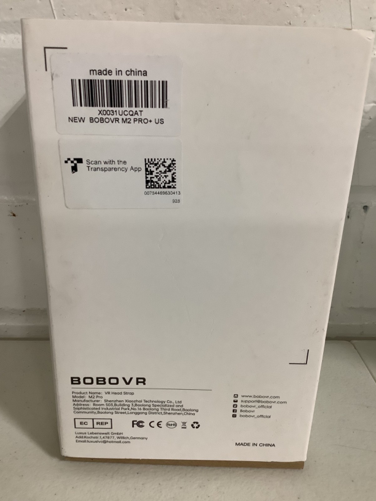 Bobovr M2 Pro+ VR Head Strap compatible w/ QUEST 2