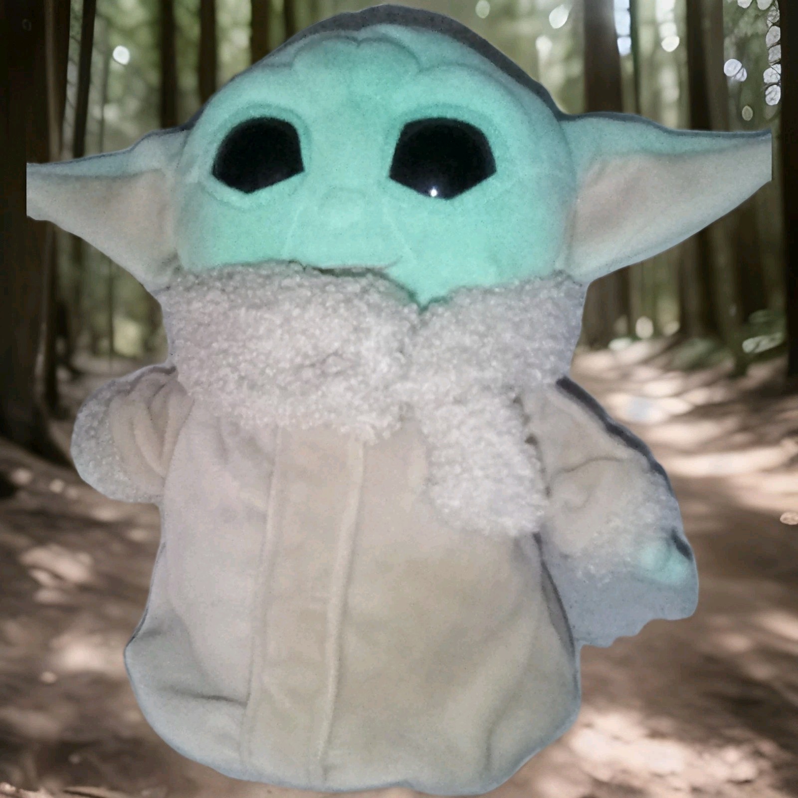 Star Wars Mattel Mandalorian The Child 8”Baby Yoda Grogu Plush Stuffed Animal P5