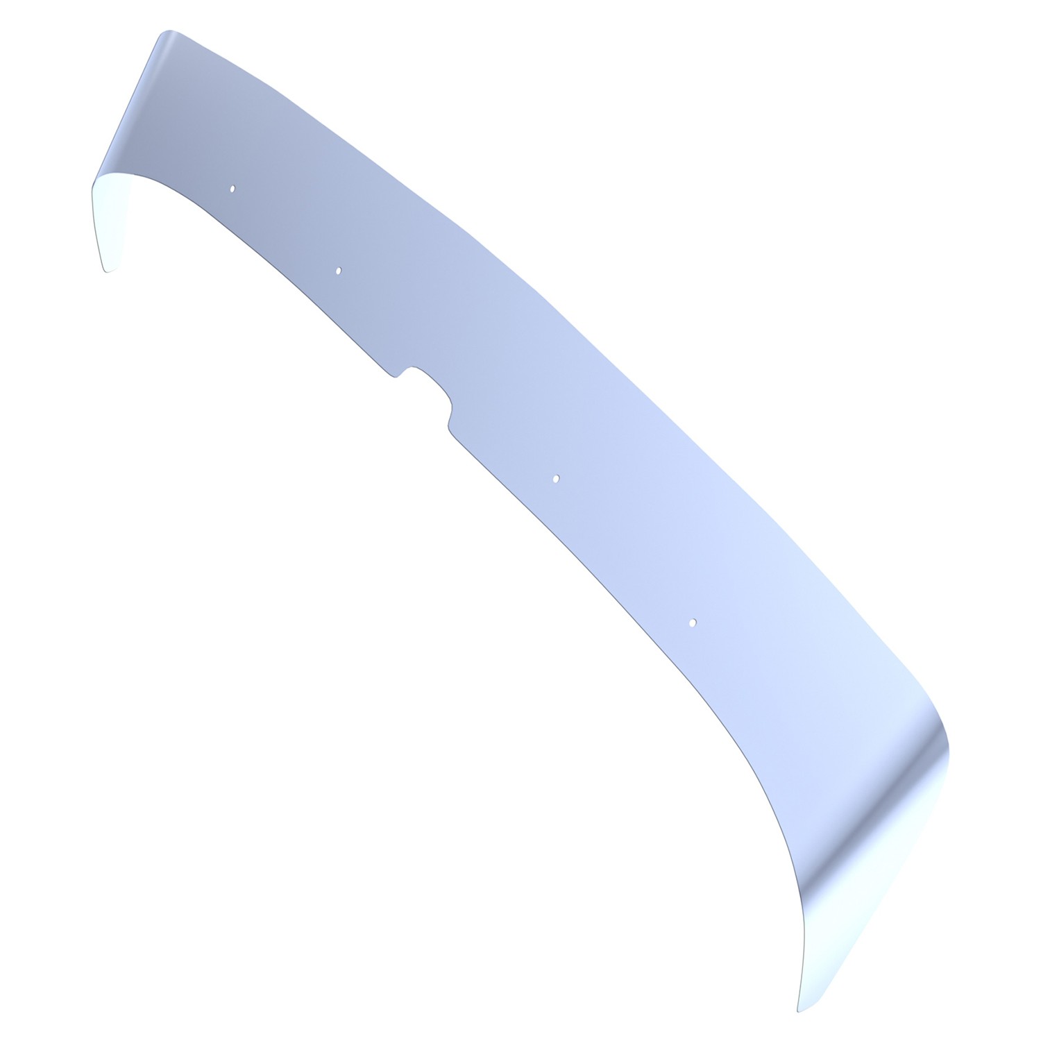Stainless Steel Hood Shield Bug Deflector For 2007 2008-2018 Peterbilt 388/389