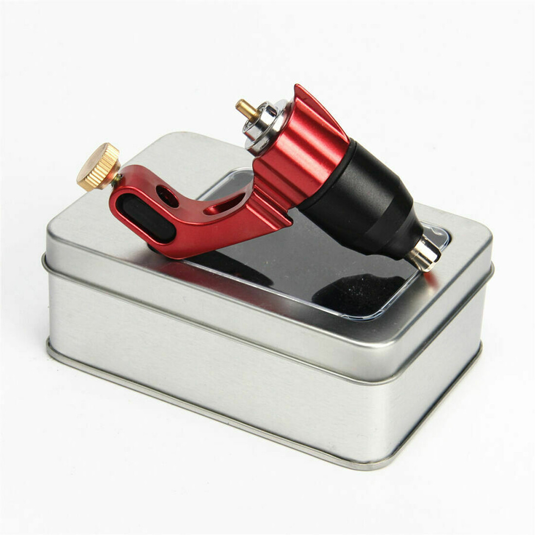 Professional Alloy Rotary Tattoo Machine Gun Shader Liner Supply Red