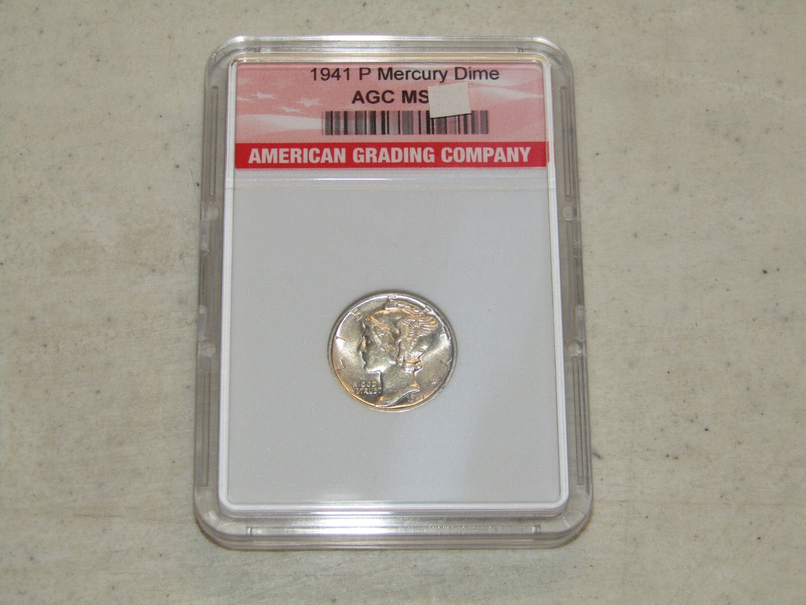 1941 P CH BU MS MERCURY DIME 1941P MINT ISSUE CHOICE BU SILVER