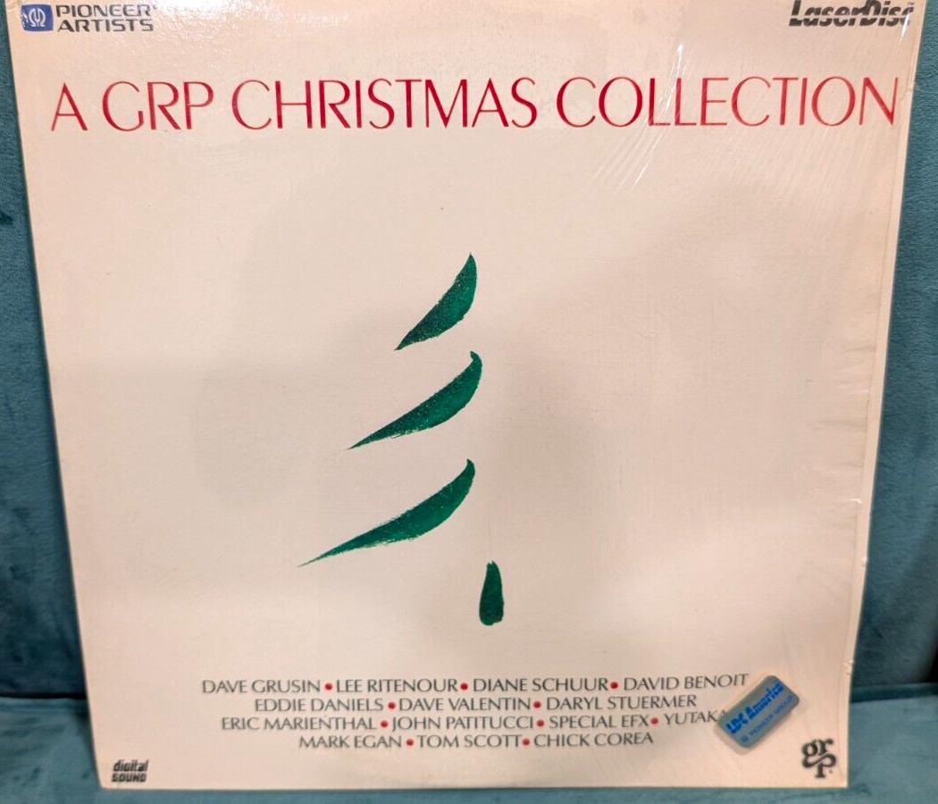 A GRP CHRISTMAS COLLECTION Laserdisc LD GREAT MUSIC! Holiday Jazz Very Good