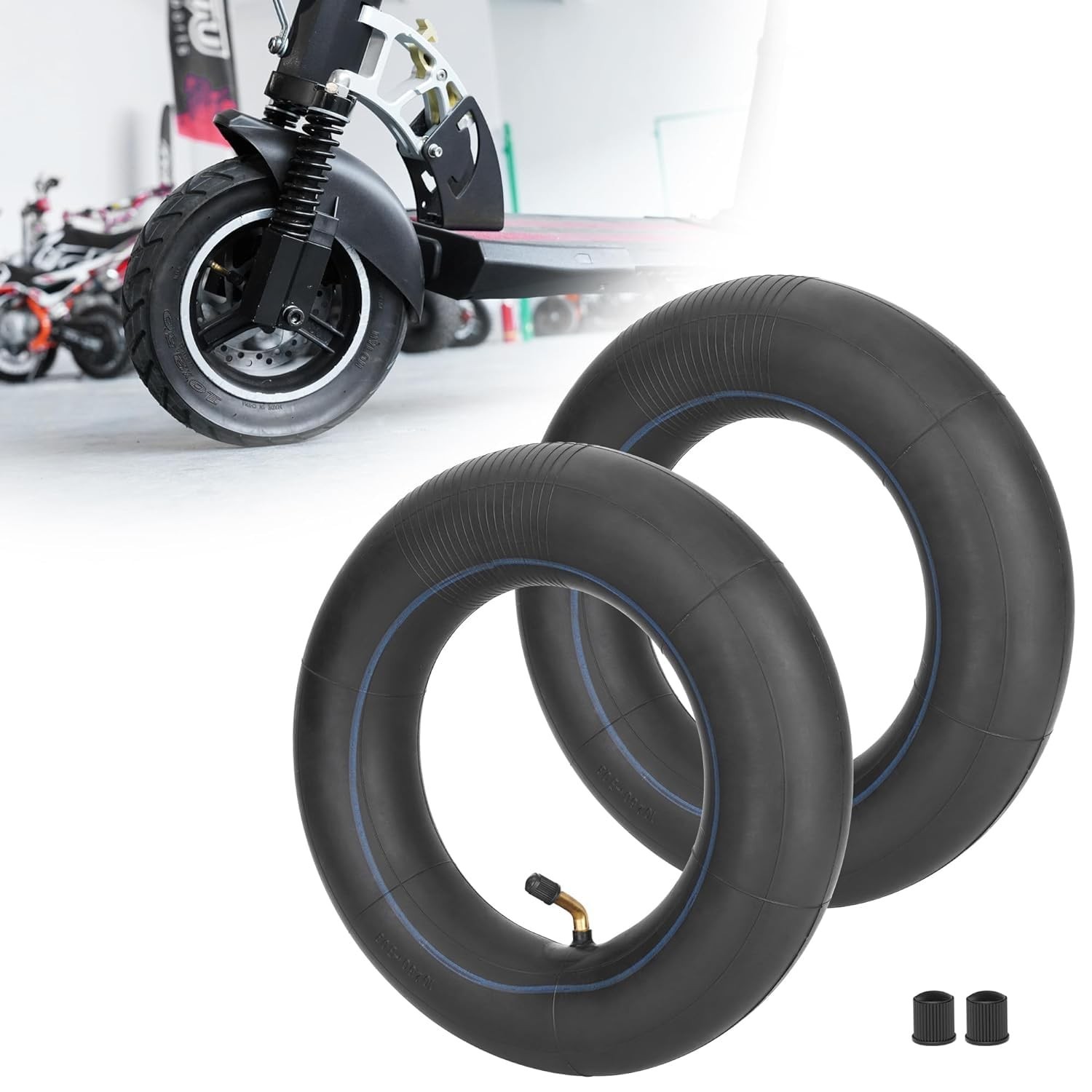 2 Pack of 10x2.50 10" Inner Tube thicken replacement for 10 Inch Smart Electr...