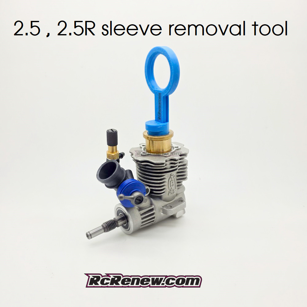 TRAXXAS 2.5R engine sleeve removal puller tool BY RCRENEW RC engine tool