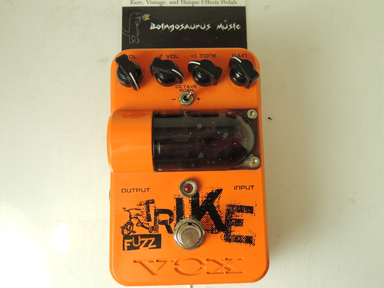Vox Trike Octave Fuzz Effects Pedal Tone Garage Free USA Ship